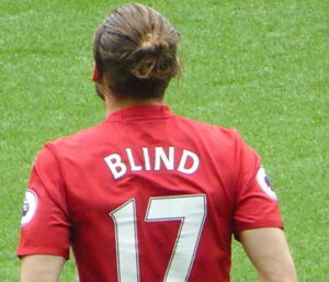 daly blind playing for man united