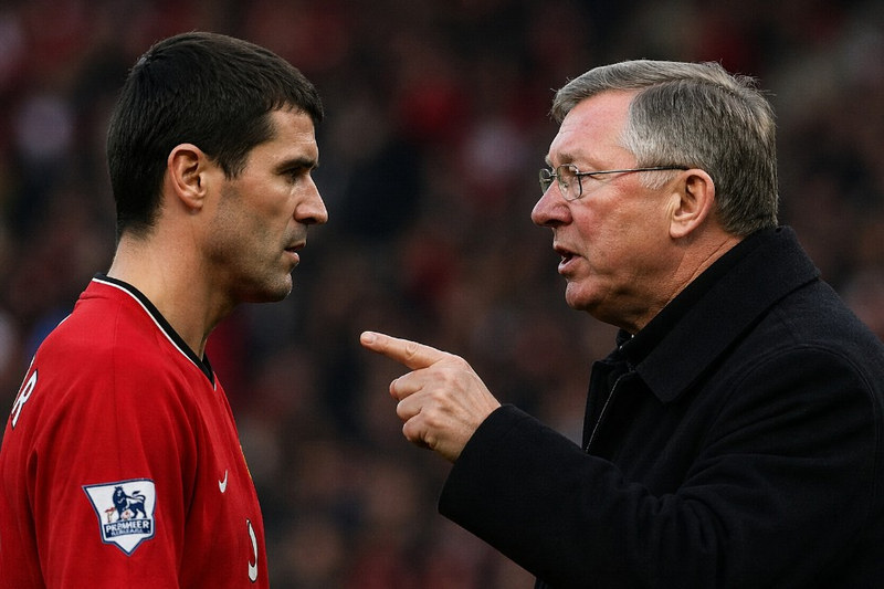 Keane and Ferguson Fall Out